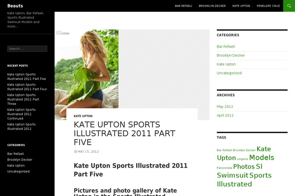 Twenty Fourteen theme site design template sample