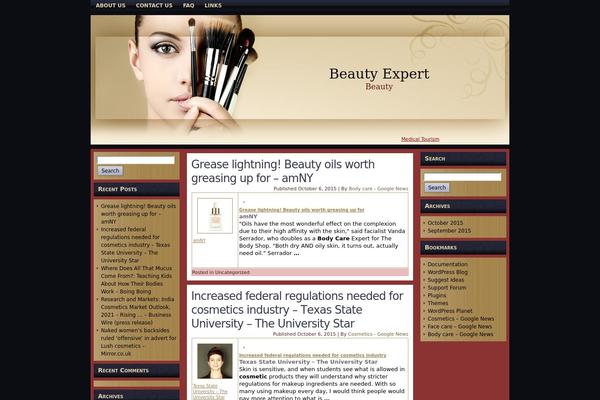 beauty-expert.net site used Cosmetics_theme_2