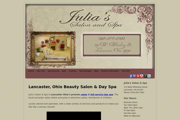 Weaver II pro theme site design template sample