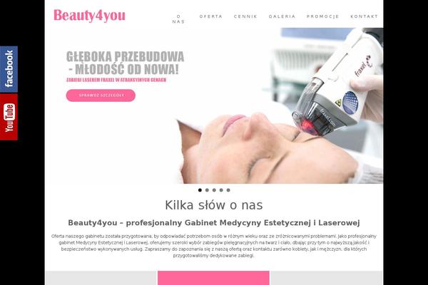 beauty4you.pl site used Beauty4you