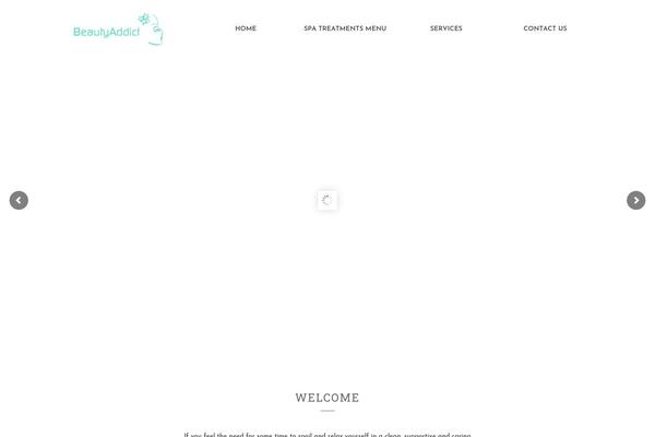 Aqua theme site design template sample