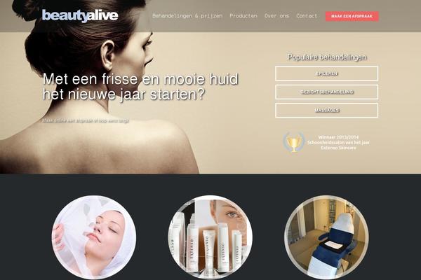 Avada theme site design template sample