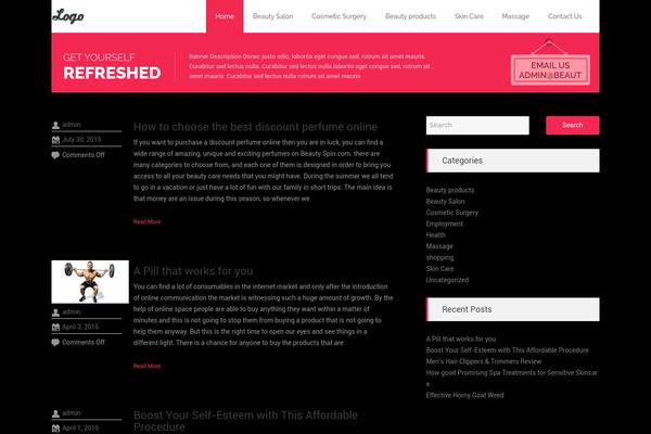 tecblogger theme site design template sample