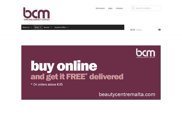 beautycentremalta.com site used Storefront