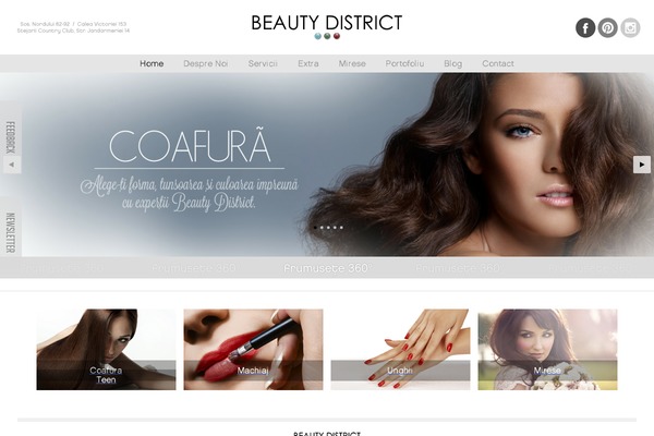 beautydistrict.ro site used Beauty-district
