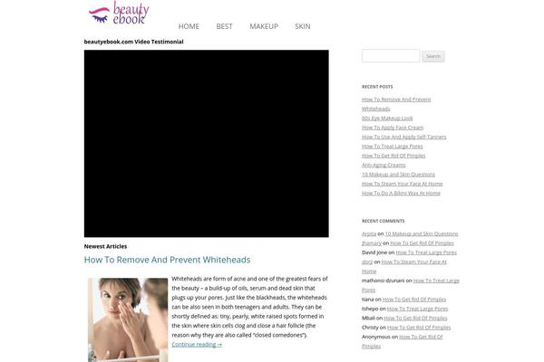 Twenty Twelve theme site design template sample