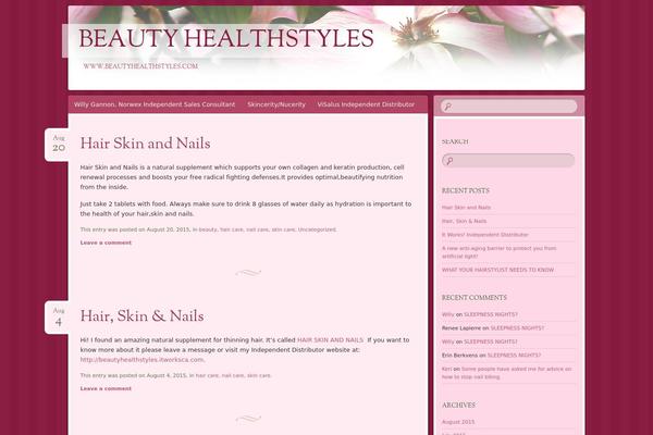 beautyhealthstyles.com site used Bouquet