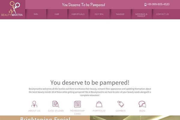 beautymantra.co.in site used Beautymantra