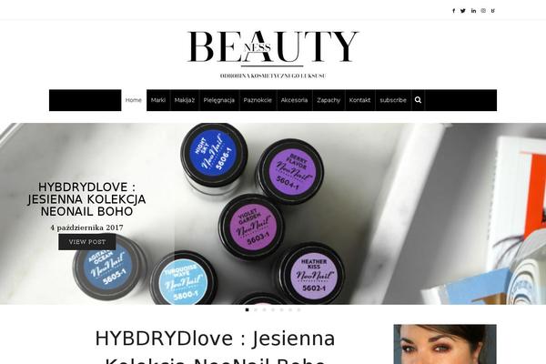 beautyness.pl site used Gossipblog