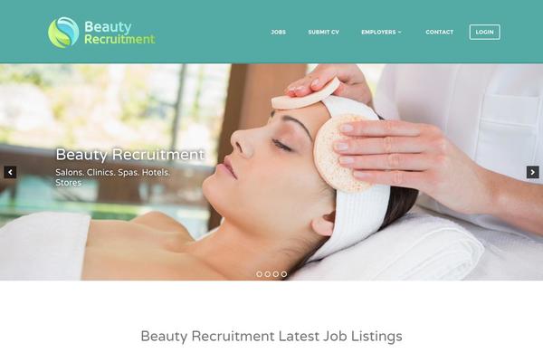 beautyrecruitment.com site used Jobify