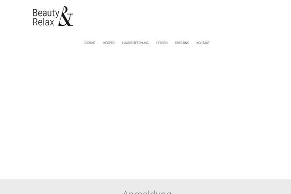 beautyrelax.ch site used Thermawp