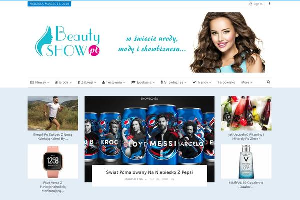 beautyshow.pl site used Beautyshow