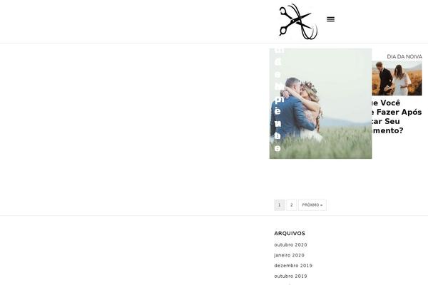 Orbital theme site design template sample