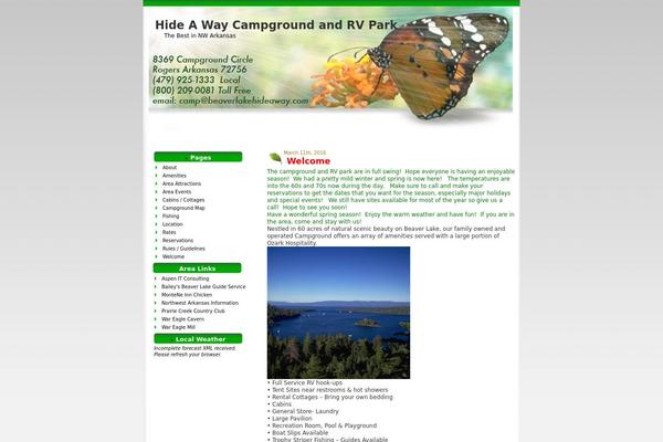 nature-shine theme websites examples