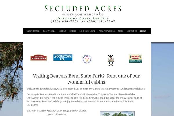 Hueman theme site design template sample