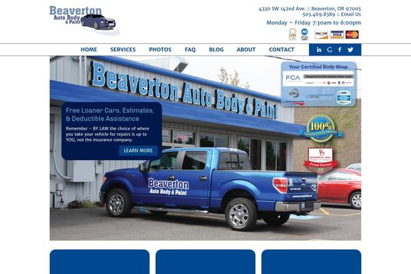 beavertonautobody.com site used Autobody