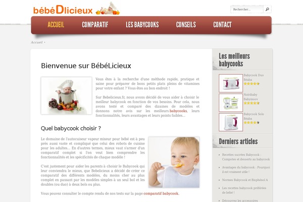 bebelicieux.fr site used Estore-vierge