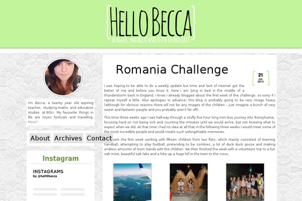 becca.nu site used Two