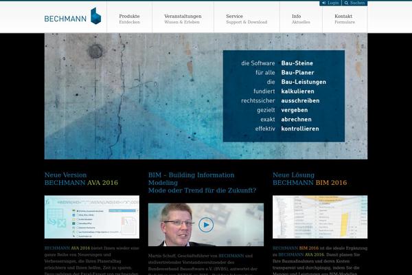 bechmann-software.de site used Bechmann