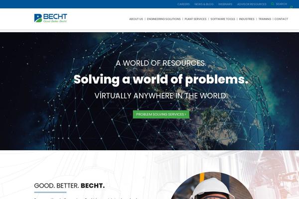 becht.com site used Becht