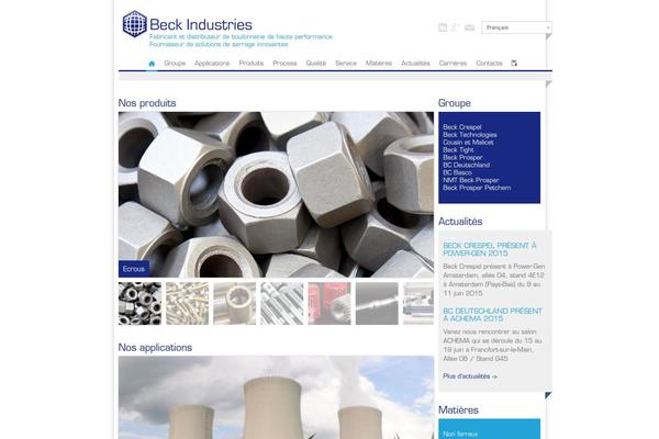 beck-industries.com site used Beckindustries