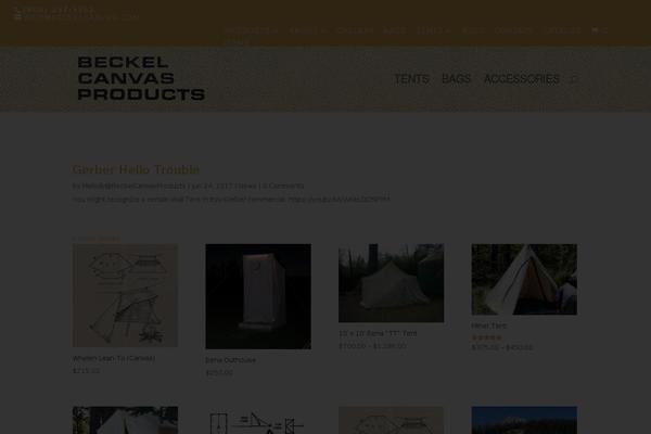 beckelcanvas.com site used Beckelcanvas-divichild