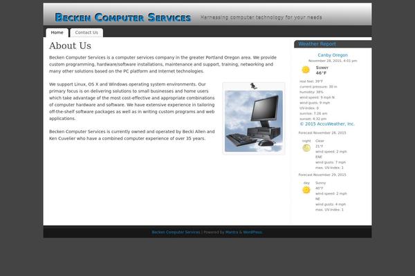 Mantra theme site design template sample