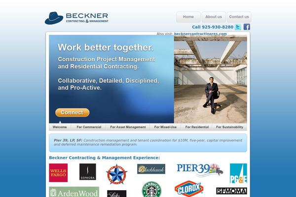 becknercontracting.com site used Beckner