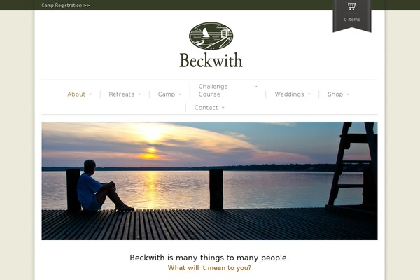 beckwithal.com site used Maya