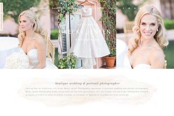 ProPhoto 5 theme site design template sample