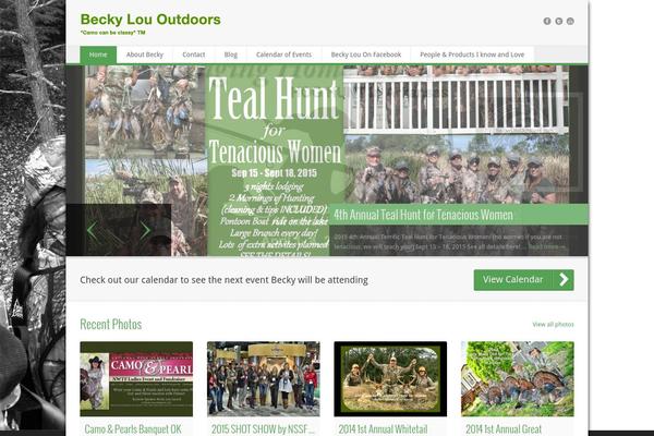 beckylououtdoors.com site used Steamify