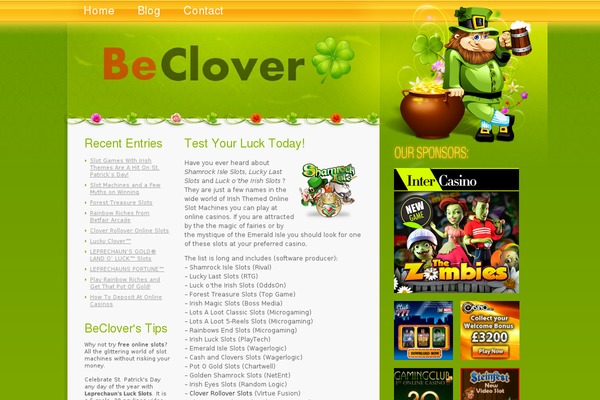 beclover.com site used Beclover