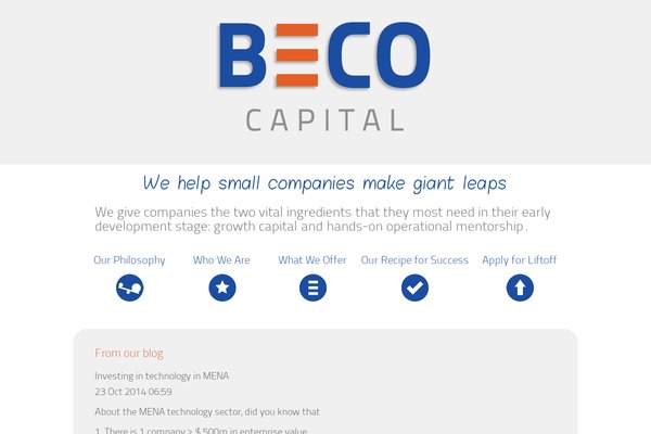 becocapital.com site used Beco