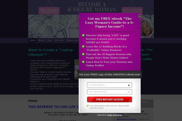 becomea6figurewoman.com site used Builder-acute-purple