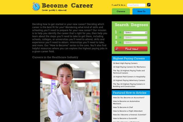 becomecareer.com site used Becomecareer