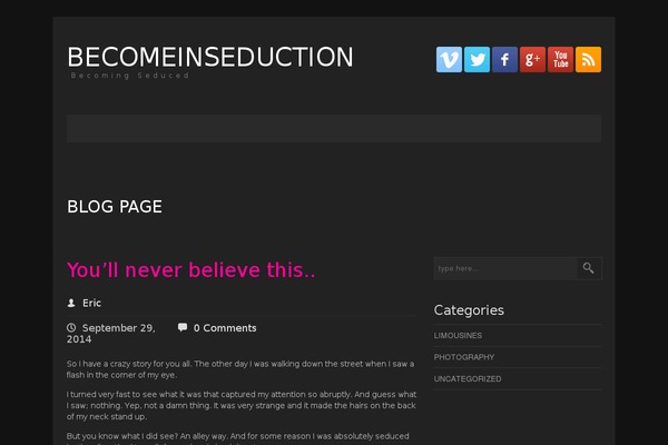 becomeinseduction.com site used My-lovely-theme