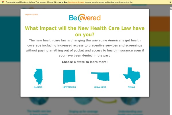 becovered.org site used Becovered