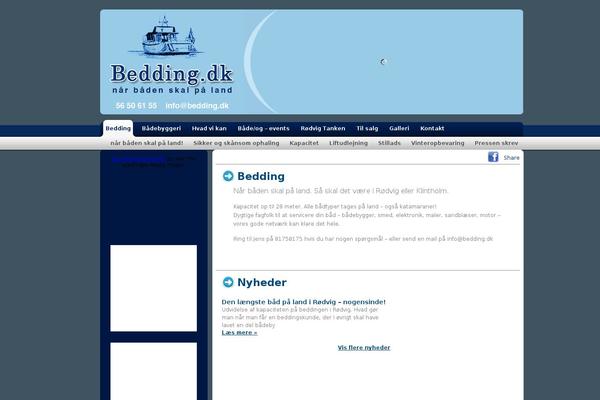 bedding.dk site used Bedding