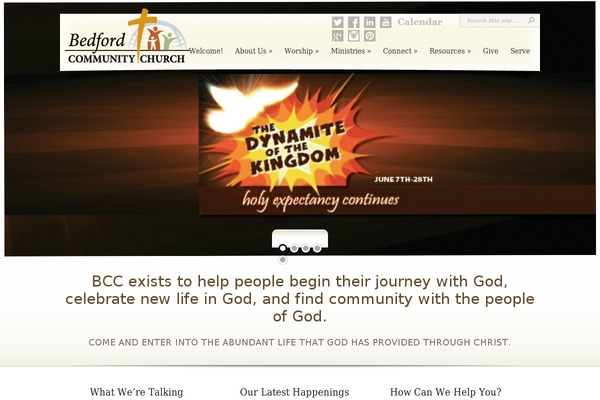 bedford-community-church.org site used Bcctheme