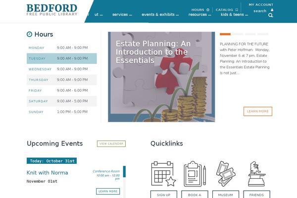 bedfordlibrary.net site used Bedfordpl