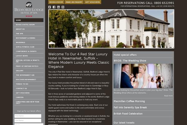 bedfordlodgehotel.co.uk site used Bedford-lodge