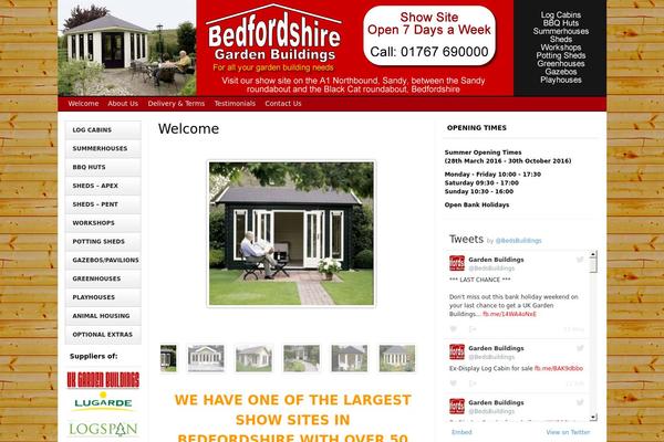 bedfordshiregardenbuildings.com site used Clear Line