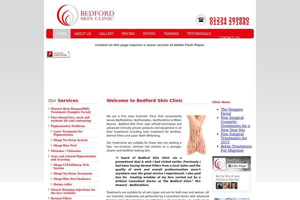 bedfordskinclinic.com site used Cosmetic
