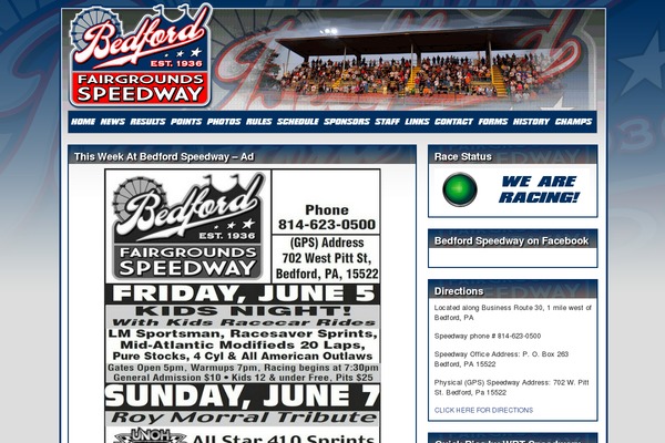 bedfordspeedway.com site used Bedford2