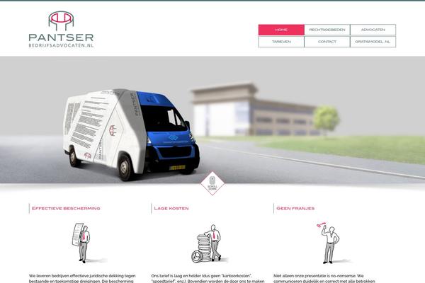 bedrijfsadvocaten.nl site used Pantser