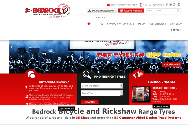 bedrocktyres.com site used Bedrocktyres