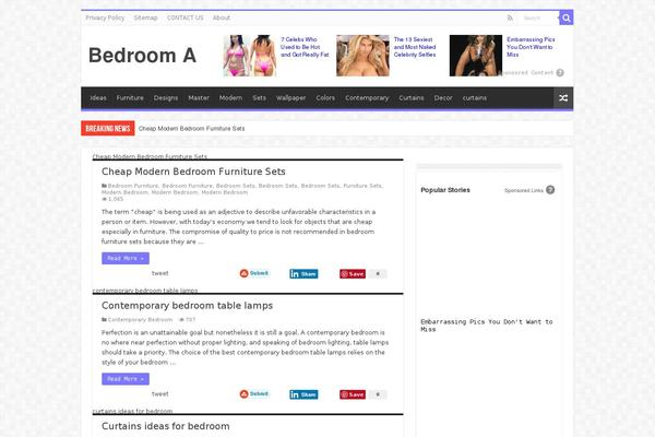 bedroom-a.com site used Bedroom