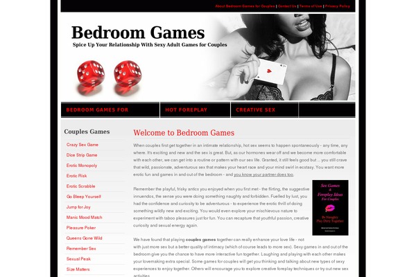 bedroom-games.com site used Poker-queen-10