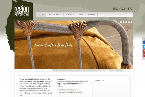 bedroomfurnitureportland.com site used Supermassive-theme