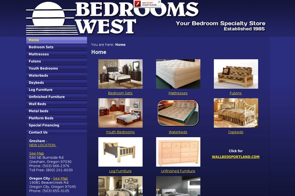 bedroomswest.com site used Bedroomswest2